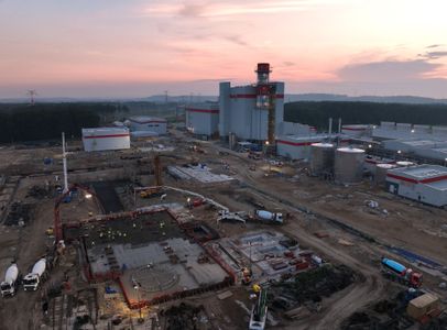 W powstającej wielkiej CCGT Grudziądz zakończono betonowanie płyty fundamentowej kotła odzysknicowego HRSG [ZDJĘCIA]
