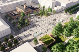 Koniec z betonem w ścisłym centrum Częstochowy. Plac Biegańskiego przejdzie rewitalizację [WIZUALIZACJE]