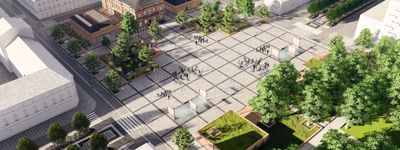 Koniec z betonem w ścisłym centrum Częstochowy. Plac Biegańskiego przejdzie rewitalizację [WIZUALIZACJE]