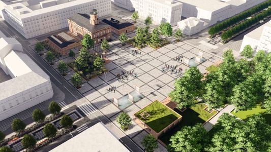 Koniec z betonem w ścisłym centrum Częstochowy. Plac Biegańskiego przejdzie rewitalizację [WIZUALIZACJE]