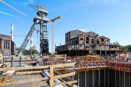 Nowe życie kopalni „Wieczorek”. Jak przebiega transformacja zabytkowego szybu „Pułaski” w Shaft K – Katowicki Hub Gamingowo-Technologiczny? [ZDJĘCIA]