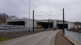 W Krakowie trwa budowa Trasy Łagiewnickiej [ZDJĘCIA + WIZUALIZACJE]