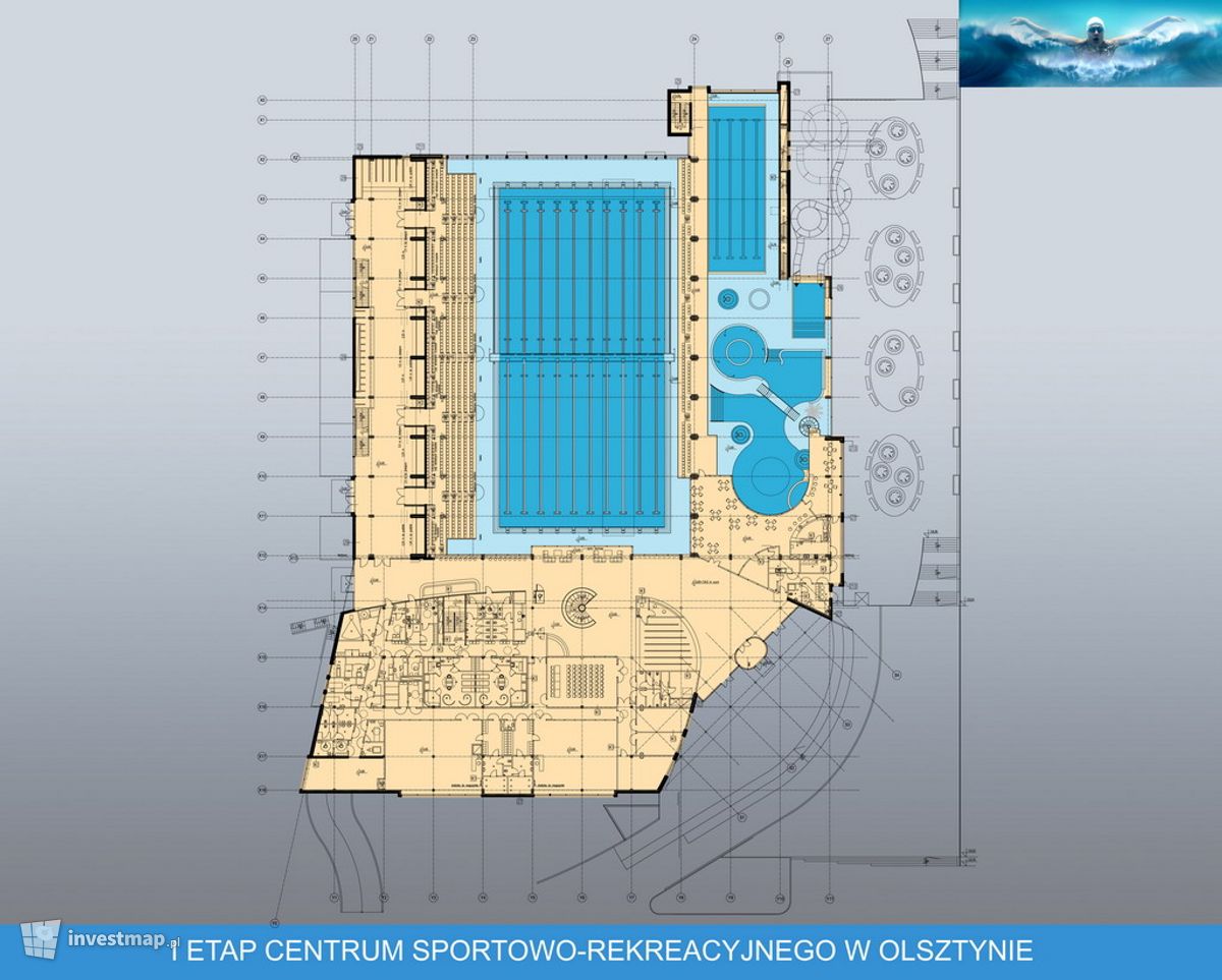 Wizualizacja [Olsztyn] Wodne Centrum Rekreacyjno - Sportowe dodał please delete this account 