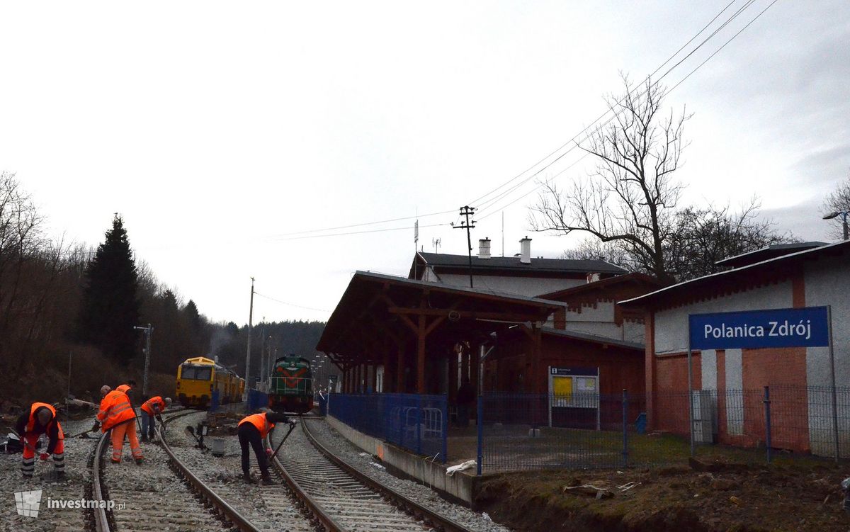 Zdjęcie Rewitalizacja linii kolejowej nr 309 Kłodzko – Kudowa-Zdrój fot. Orzech 