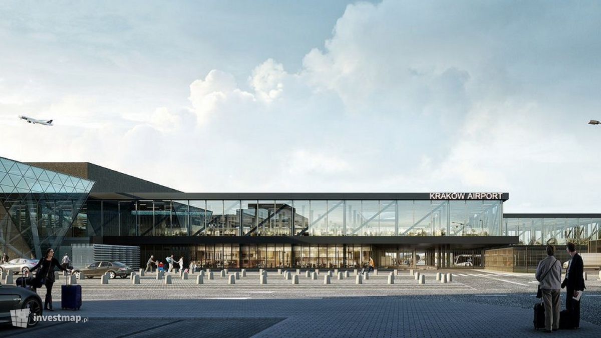 Wizualizacja Rozbudowa lotniska Kraków Airport  dodał Hania Kowalczyk 