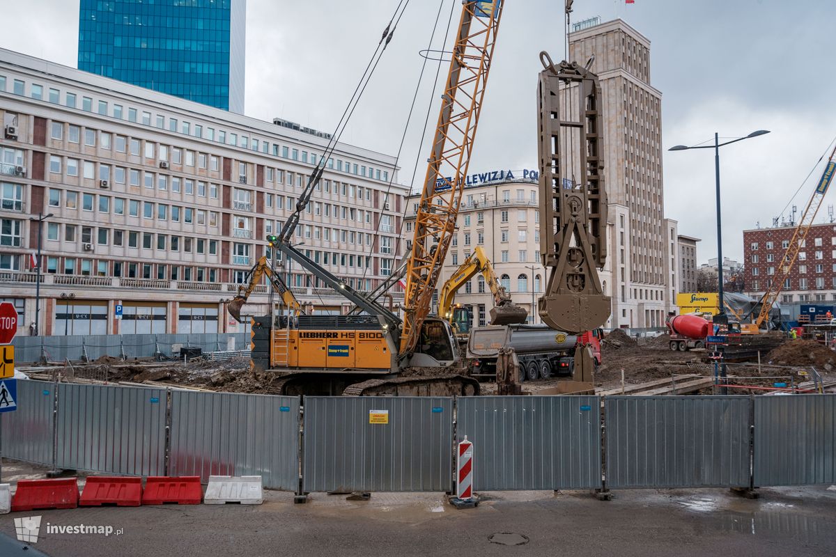 Zdjęcie Parking pod Placem Powstańców Warszawy fot. Jakub Zazula 