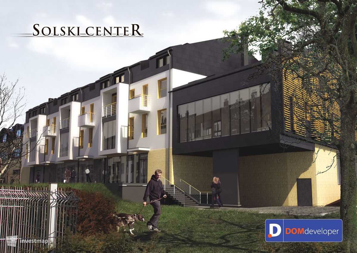 Wizualizacja [Wrocław] Budynek wielorodzinny "Solski Center" dodał DOM.developer 