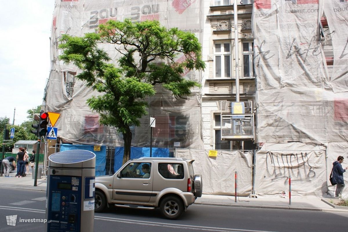 Zdjęcie [Kraków] Remont Elewacji, Nadbudowa, ul. Dietla 15 fot. Damian Daraż 