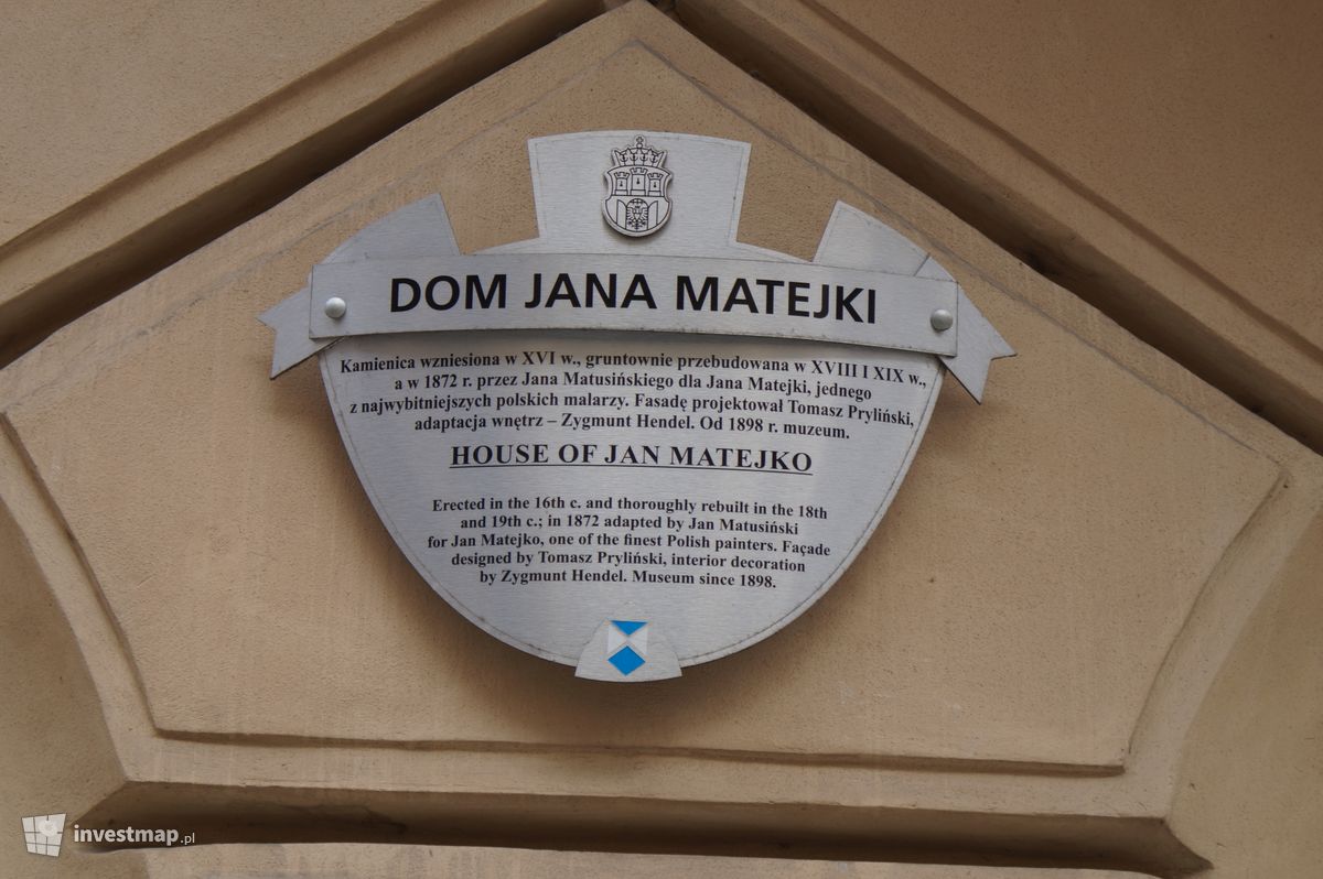 Zdjęcie [Kraków] Dom Jana Matejki fot. Damian Daraż 