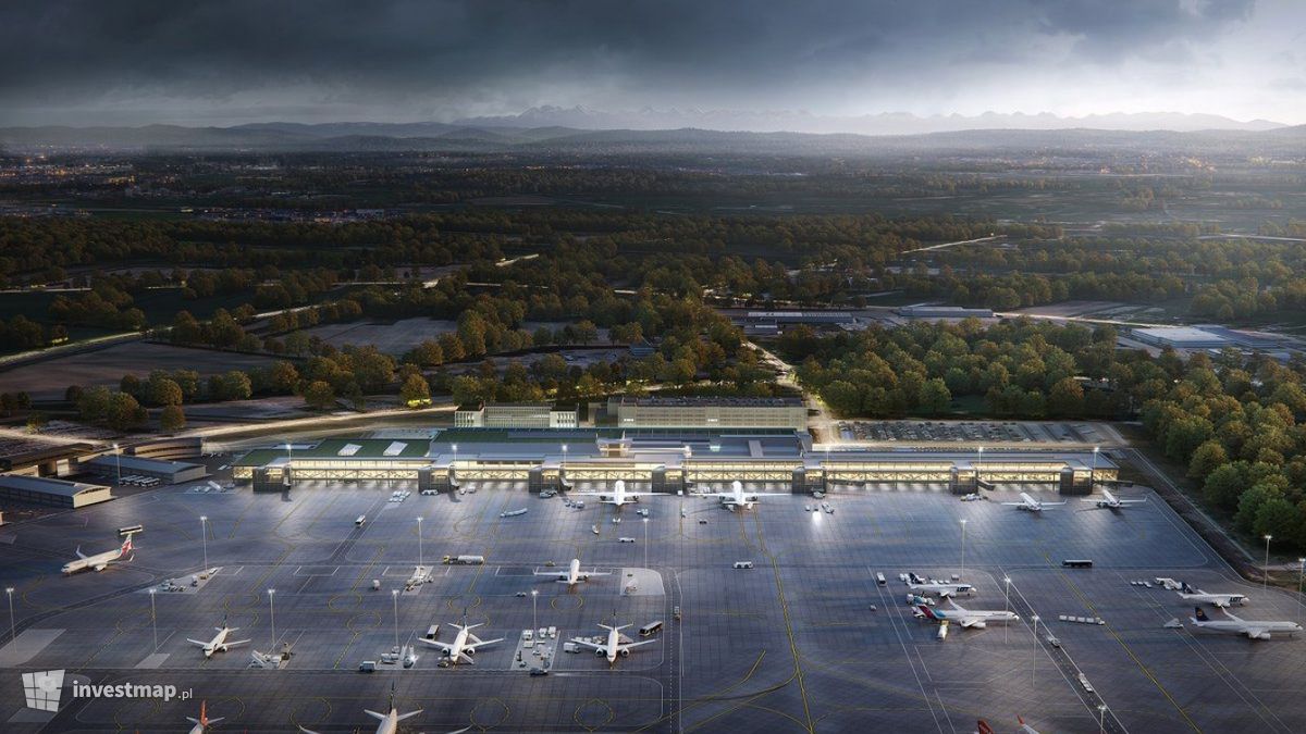 Wizualizacja Rozbudowa lotniska Kraków Airport  dodał Hania Kowalczyk 