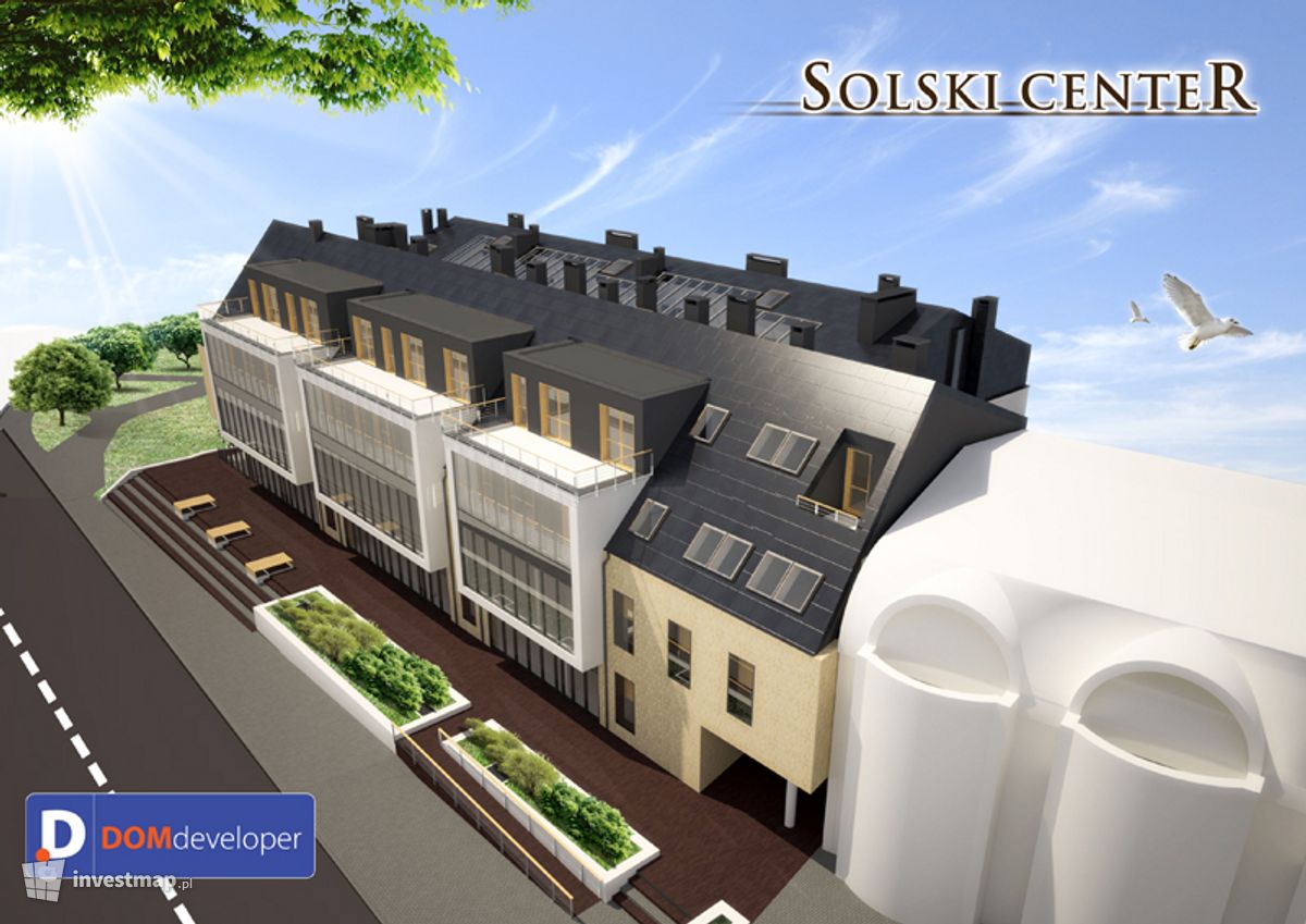 Wizualizacja [Wrocław] Budynek wielorodzinny "Solski Center" dodał DOM.developer 