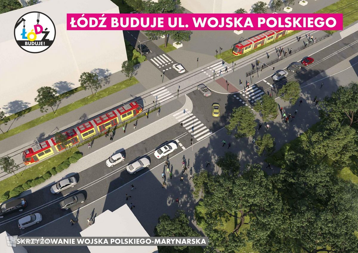 Zdjęcie Przebudowa trasy Wojska Polskiego 