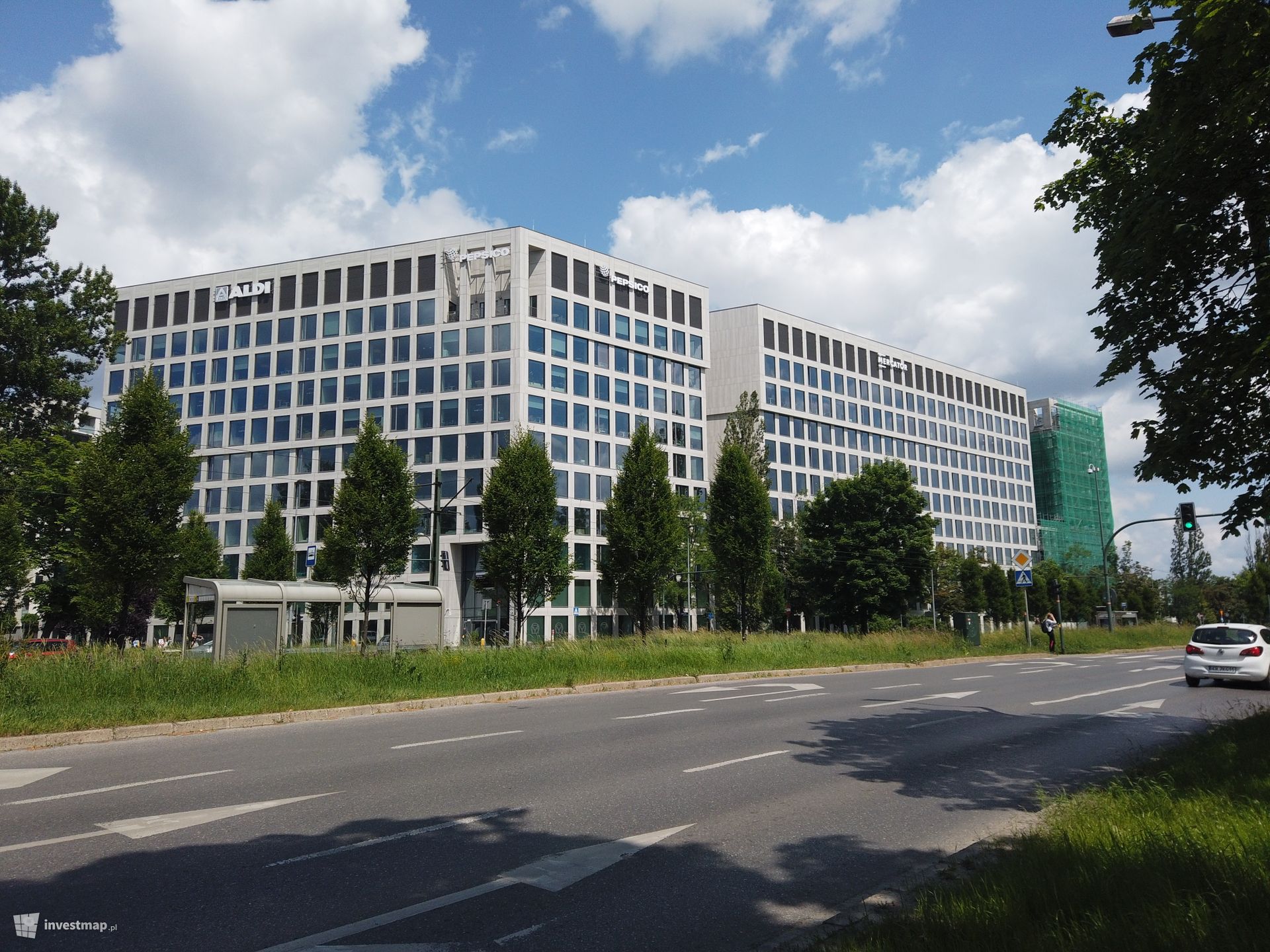 W Krakowie trwa budowa kompleksu biurowego Brain Park 