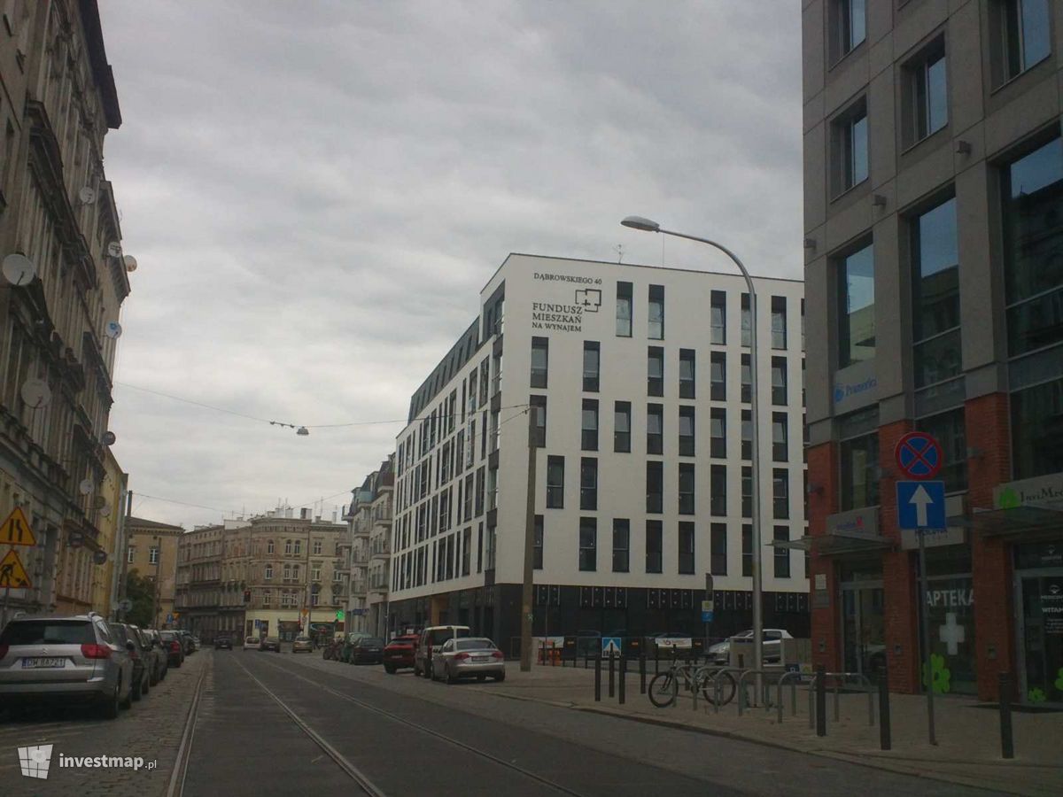 Zdjęcie [Wrocław] Budynek apartamentowo-biurowy, ul. Dąbrowskiego 40 fot. Orzech 