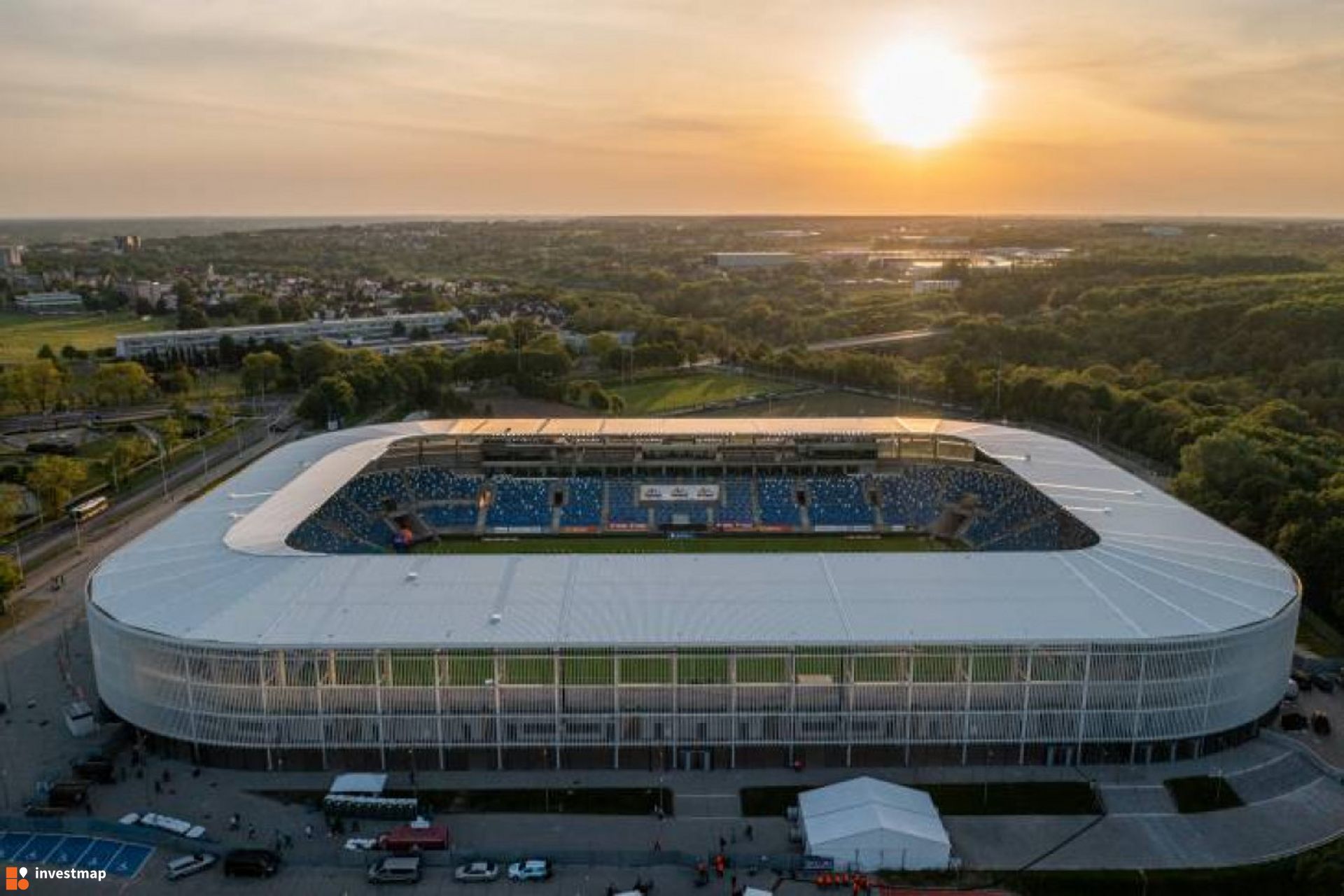 W Polsce trwa obecnie budowa i rozbudowa kilku stadionów 