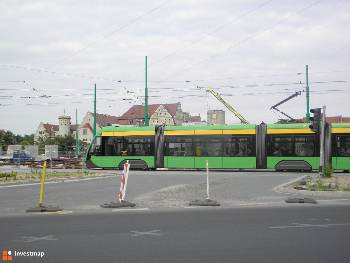 Zdjęcie [Poznań] Przebudowa węzła Rondo Kaponiera fot. PieEetrek 