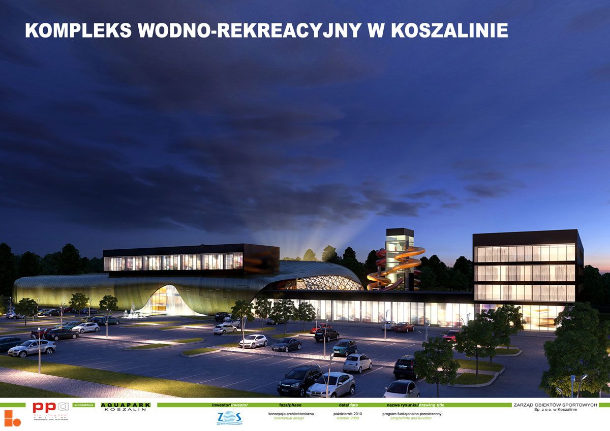 Wizualizacja [Koszalin] Aquapark dodał Jan Hawełko 