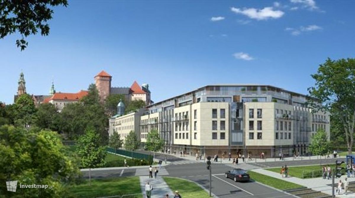 Wizualizacja [Kraków] Apartamentowiec "Pod Wawelem" dodał MatKoz 