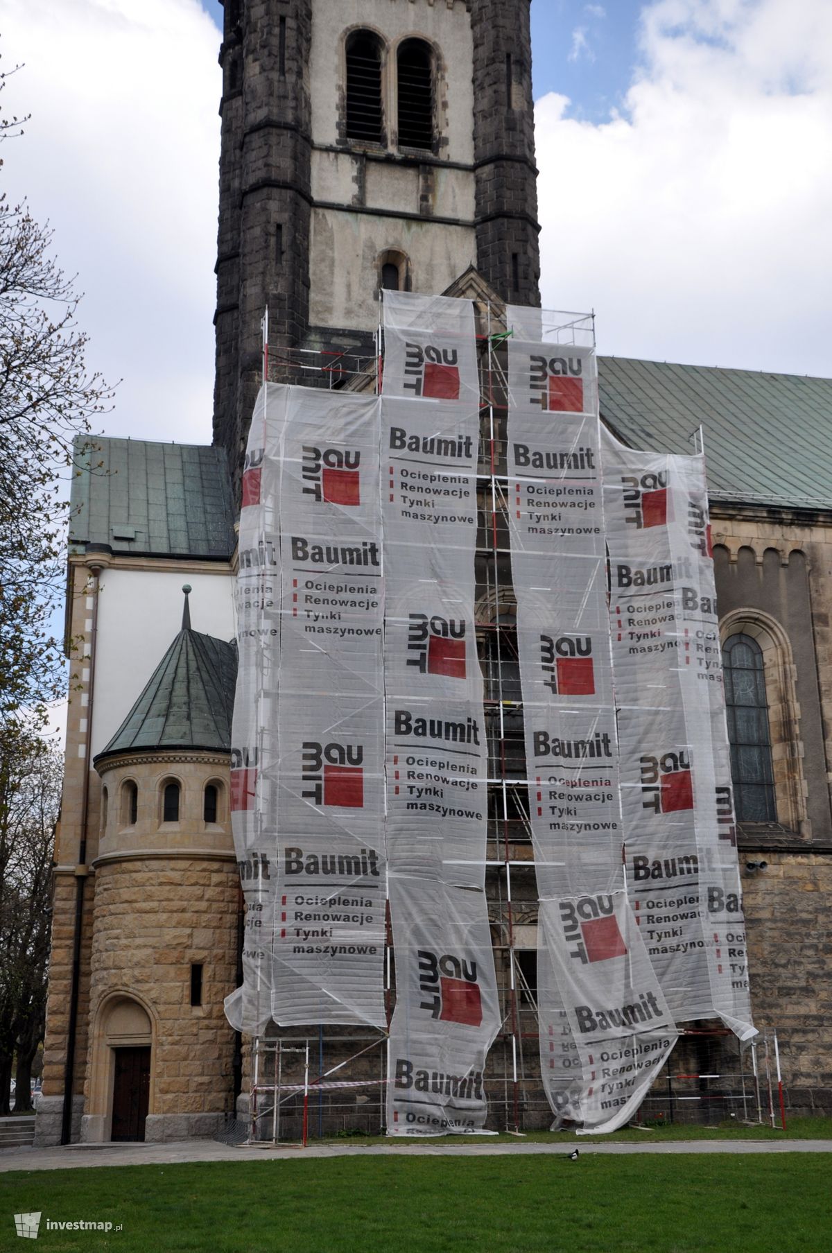 Zdjęcie [Wrocław] Kościół Św. Karola Boromeusza, ul. Krucza fot. grzybson 