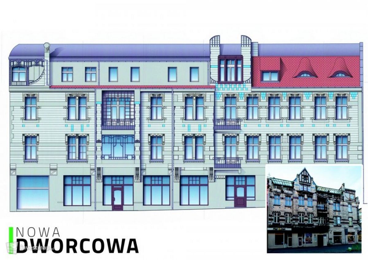 Wizualizacja Rewitalizacja ulicy Dworcowej dodał Paweł Harom 