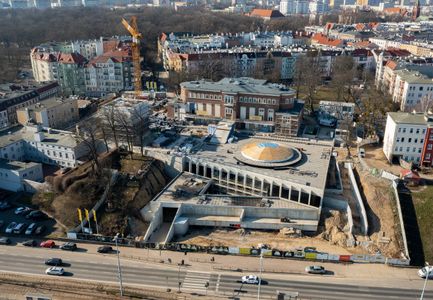Przebudowa Teatru Polskiego w Szczecinie, za ponad 200 mln zł, wkracza w finałową fazę [ZDJĘCIA]