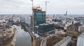 We Wrocławiu nad Odrą powstaje 137-metrowy Quorum Tower [FILMY+ZDJĘCIA+WIZUALIZACJE]