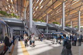 Jest przetarg na projektowanie i budowę tunelu i stacji kolejowej pod Lotniskiem CPK