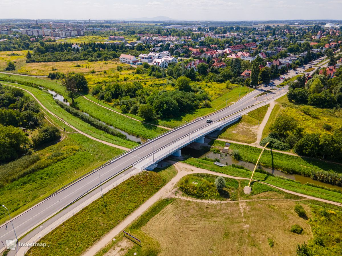 Zdjęcie [Wrocław] Połączenie Krzyki-Oporów (Most na Ślęzie w ciągu ul. Racławickiej i Al. Piastów) fot. Jakub Zazula 