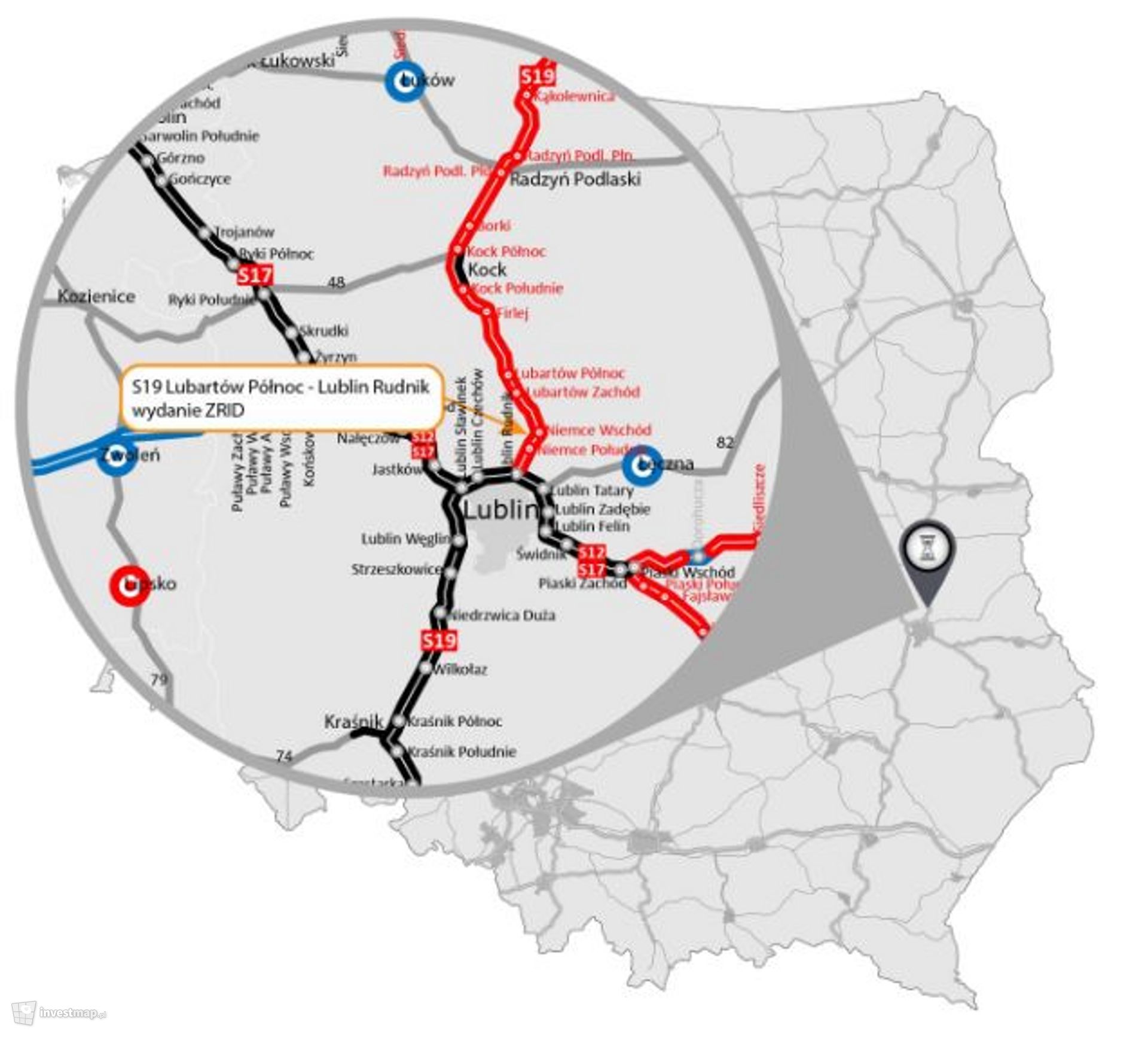 Może ruszać budowa drogi ekspresowej S19 Via Carpatia Lubartów - Lublin