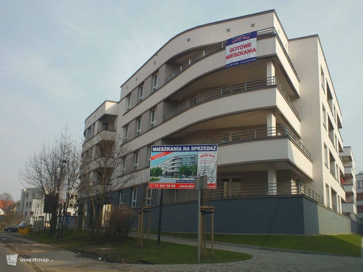Zdjęcie [Wrocław] Budynek wielorodzinny, ul. Krzycka fot. Orzech 