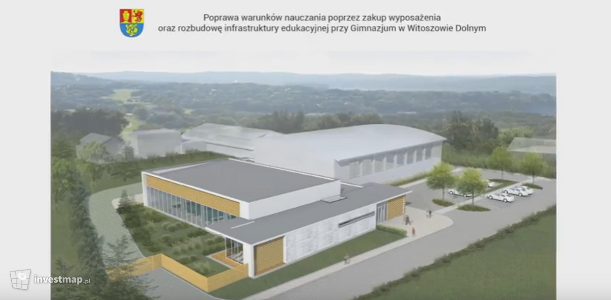 Wizualizacja [Witoszów Dolny] Rozbudowa kompleksu sportowego o kryty basen i boisko dodał Orzech 