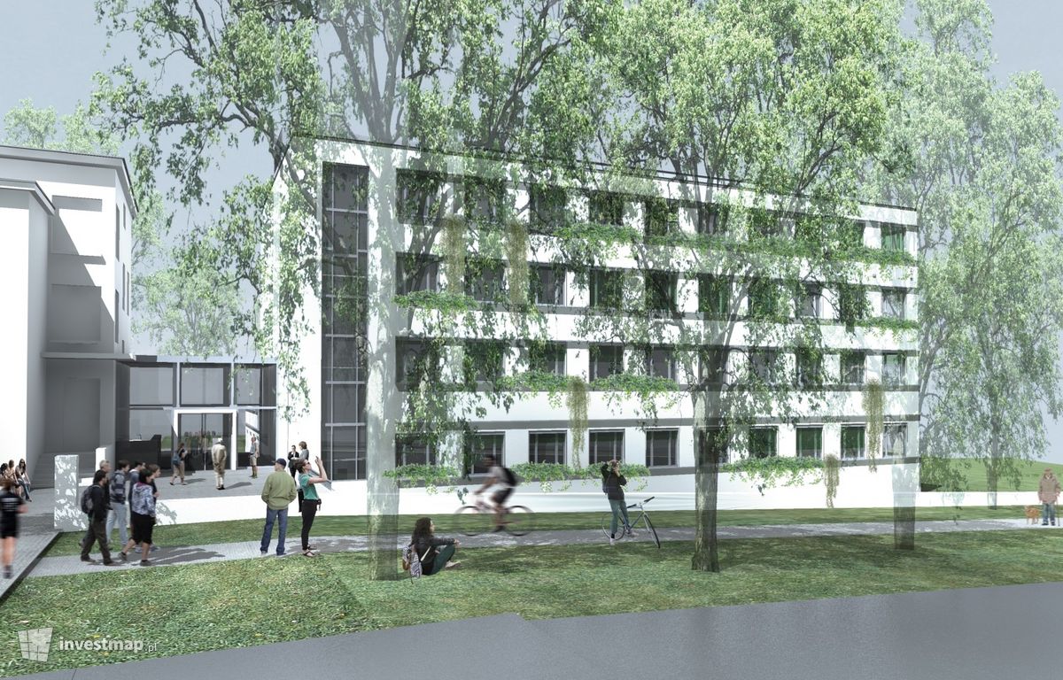 Wizualizacja [Poznań] Kolegium "Zembala" (Uniwersytet Przyrodniczy) (rozbudowa) dodał Jan Hawełko 