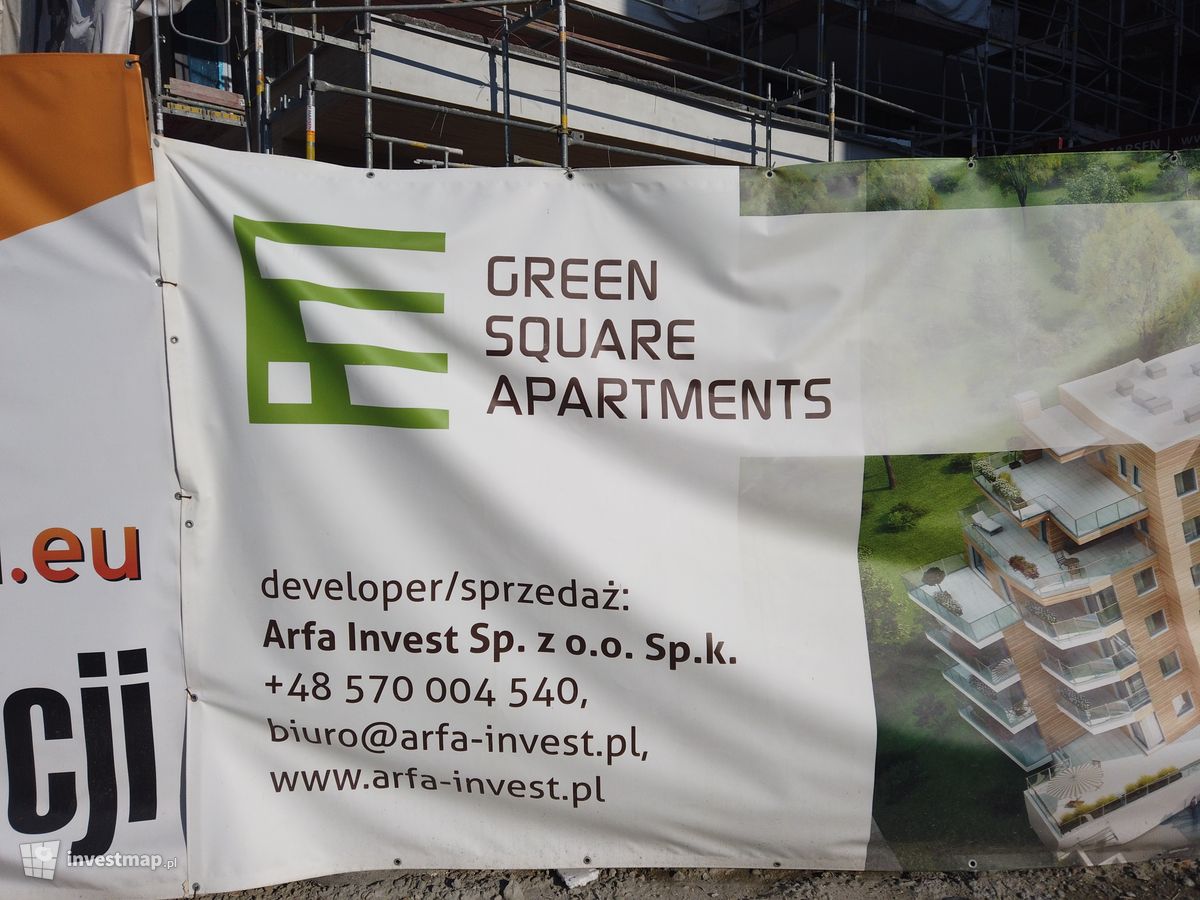 Zdjęcie Green Square Apartaments fot. Damian Daraż 