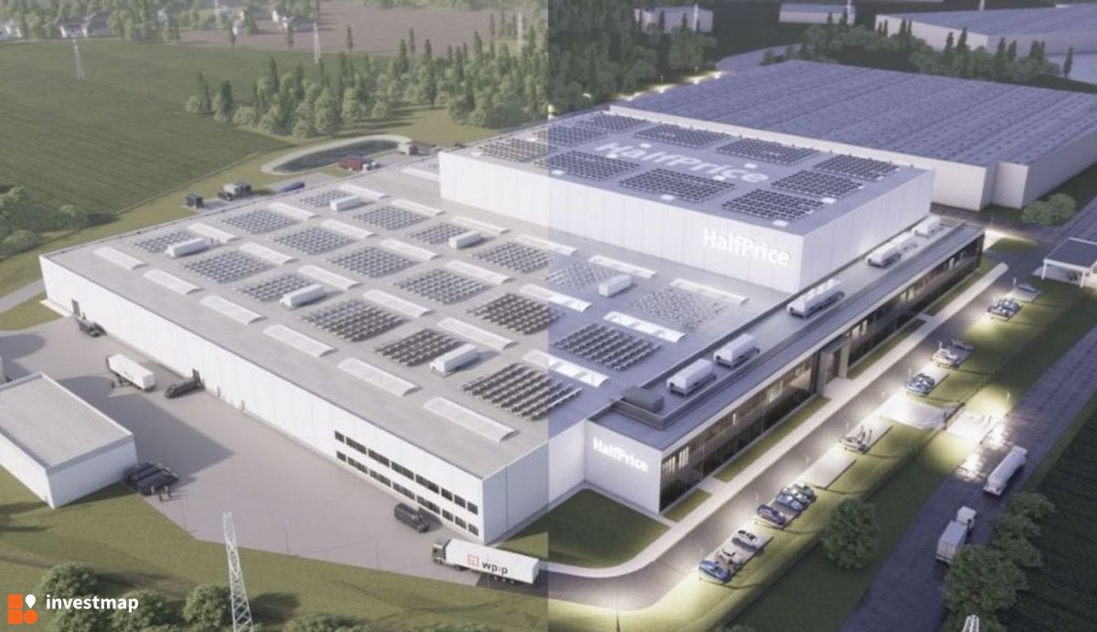 Wizualizacja Centrum logistyczne sieci HalfPrice (Grupa CCC) dodał Orzech 