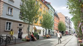 Wrocław: ulica Ruska zmieni się w zielony trakt. Tak wypięknieje! [WIZUALIZACJE]