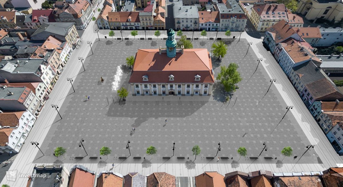 Wizualizacja [Rawicz] Rynek i deptaki (rewitalizacja) dodał Jan Hawełko 