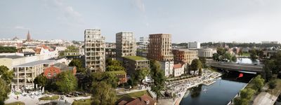 W centrum Bydgoszczy powstaje wielki projekt mieszkaniowo-usługowy Nowy Port [FILM+WIZUALIZACJE]