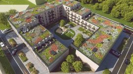 Nowe mieszkania miejskie powstają przy ul. Pabianickiej w Łodzi [ZDJĘCIA+WIZUALIZACJA]