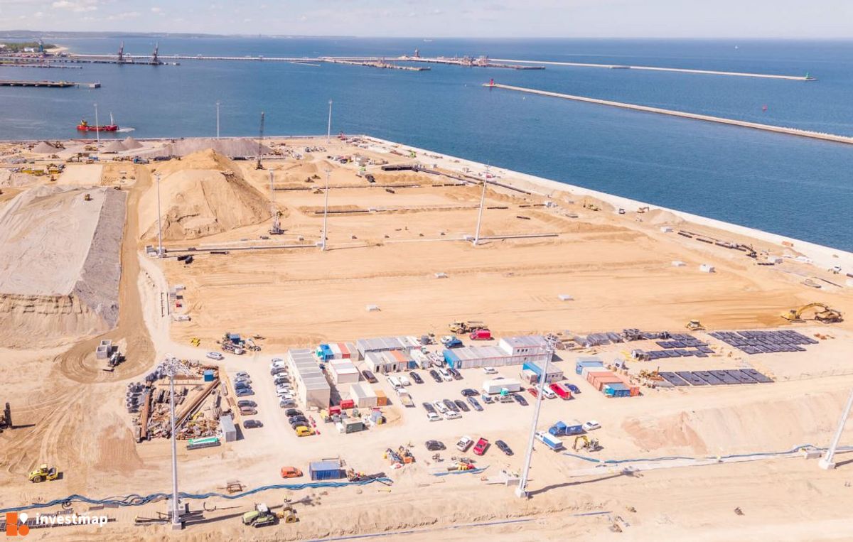 Zdjęcie Terminal Kontenerowy Baltic Hub Gdańsk fot. Orzech 