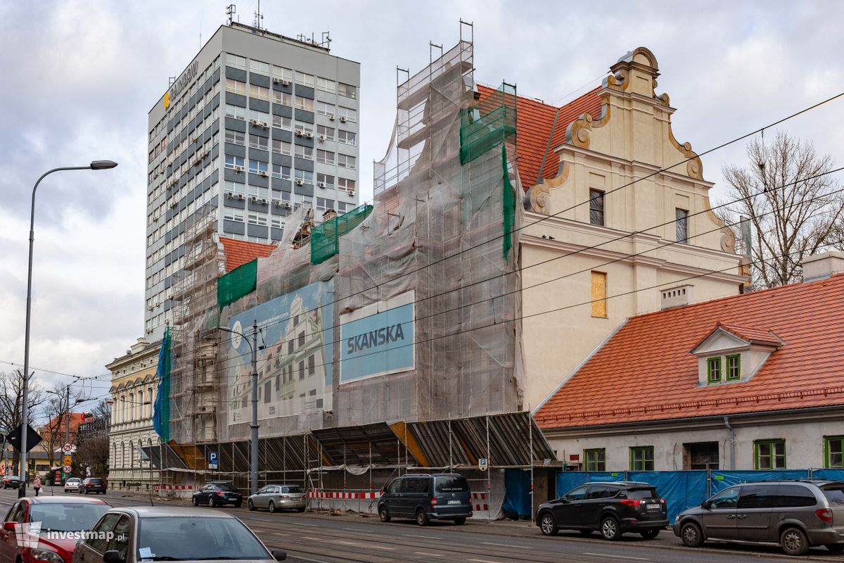 Zdjęcie [Łódź] Remont Pałacu Steinertów fot. Jakub Zazula 