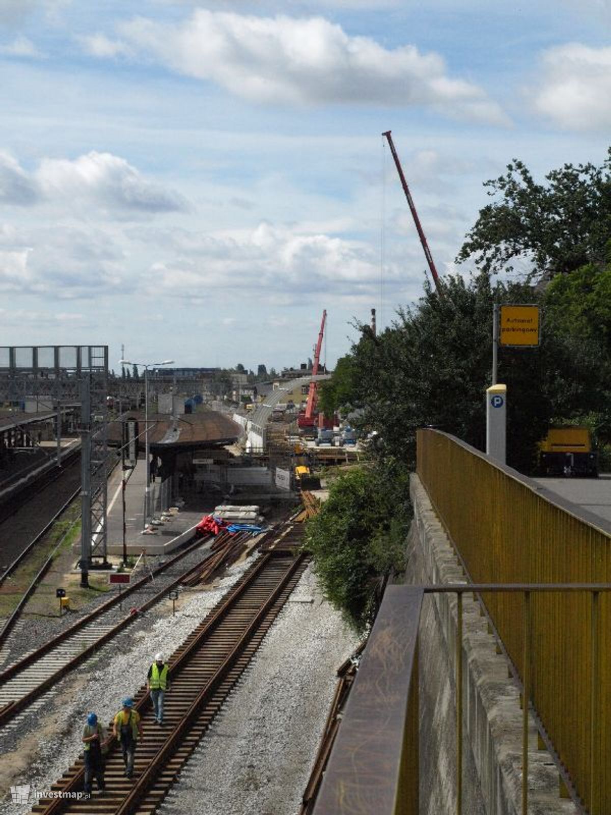 Zdjęcie [Poznań] Przedłużenie trasy tramwajowej PST do Dworca Zachodniego fot. CiotkaStasia 