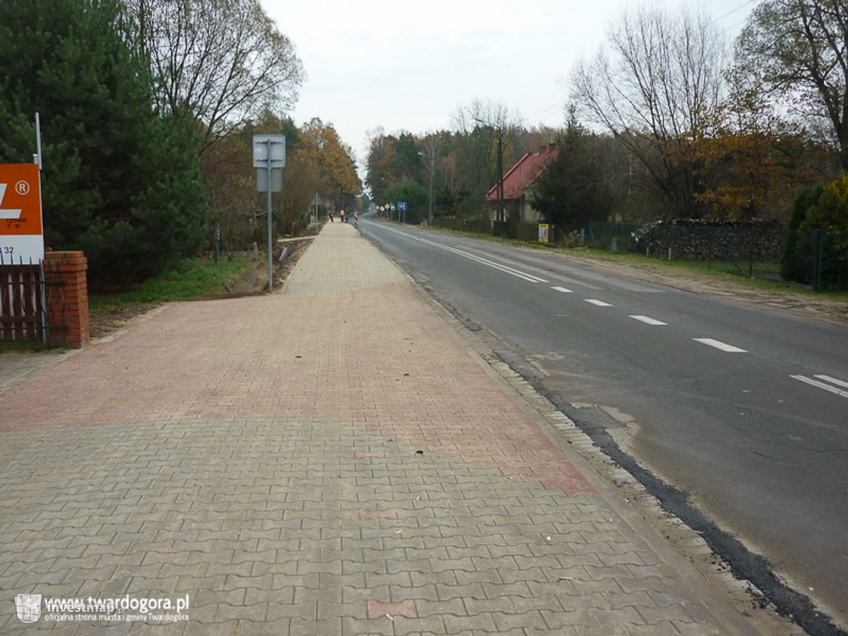 Zdjęcie  Ścieżka i chodnik w Sosnówce fot. Gmina Twardogóra