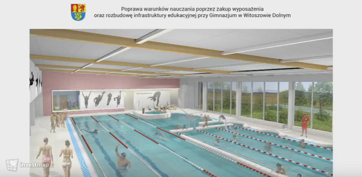 Wizualizacja [Witoszów Dolny] Rozbudowa kompleksu sportowego o kryty basen i boisko dodał Orzech 