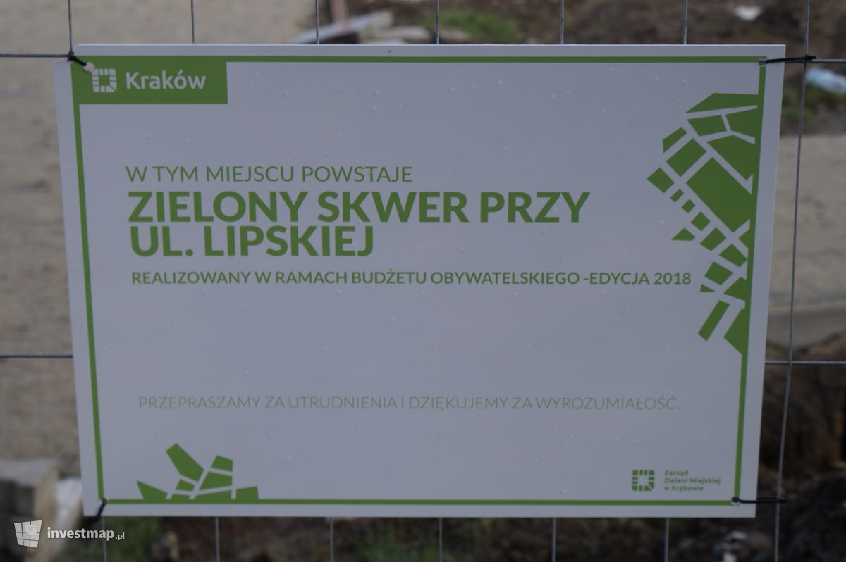 Zdjęcie [Kraków] Skwer przy Lipskiej fot. Damian Daraż 