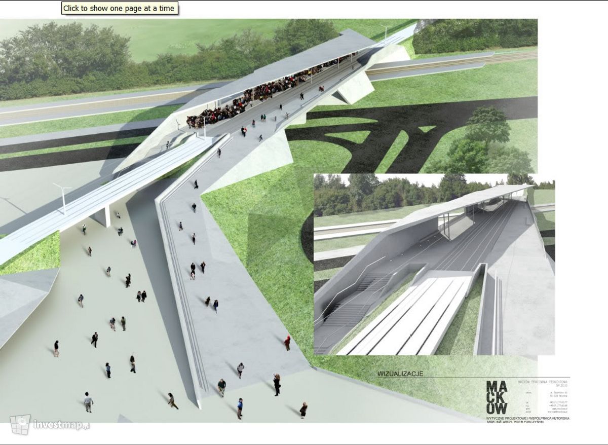 Wizualizacja [Wrocław] Zintegrowany węzeł przesiadkowy w rejonie Stadionu Miejskiego dodał Jan Hawełko 