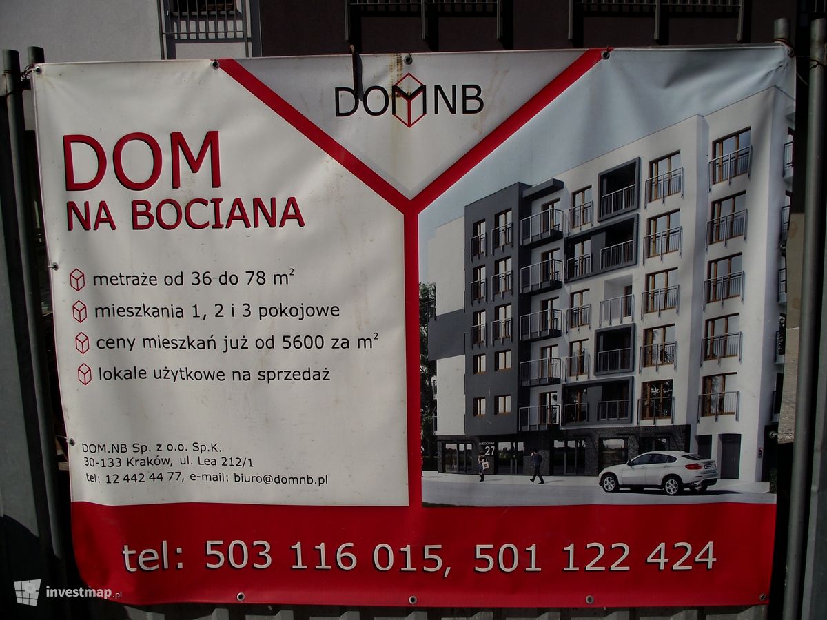 Zdjęcie [Kraków] Budynek Mieszkalny - Wielorodzinny "DOM NA BOCIANA" fot. Damian Daraż 