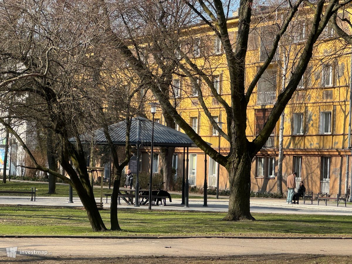 Zdjęcie Rewitalizacja Parku Staromiejskiego w Łodzi fot. Jan Augustynowski