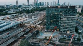 Przyspieszenie prac fundamentowych na budowie stacji Warszawa Zachodnia [FILM + ZDJĘCIA]