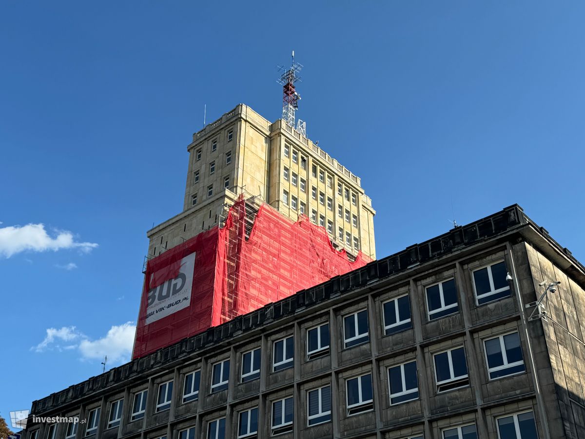 Zdjęcie Wieżowiec Centrali Tekstylnej fot. Jan Augustynowski