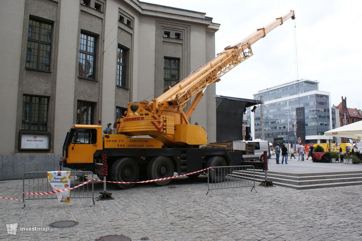 Zdjęcie [Katowice] Remont Teatru Wyspiańskiego, ul. Teatralna 2 fot. Damian Daraż 